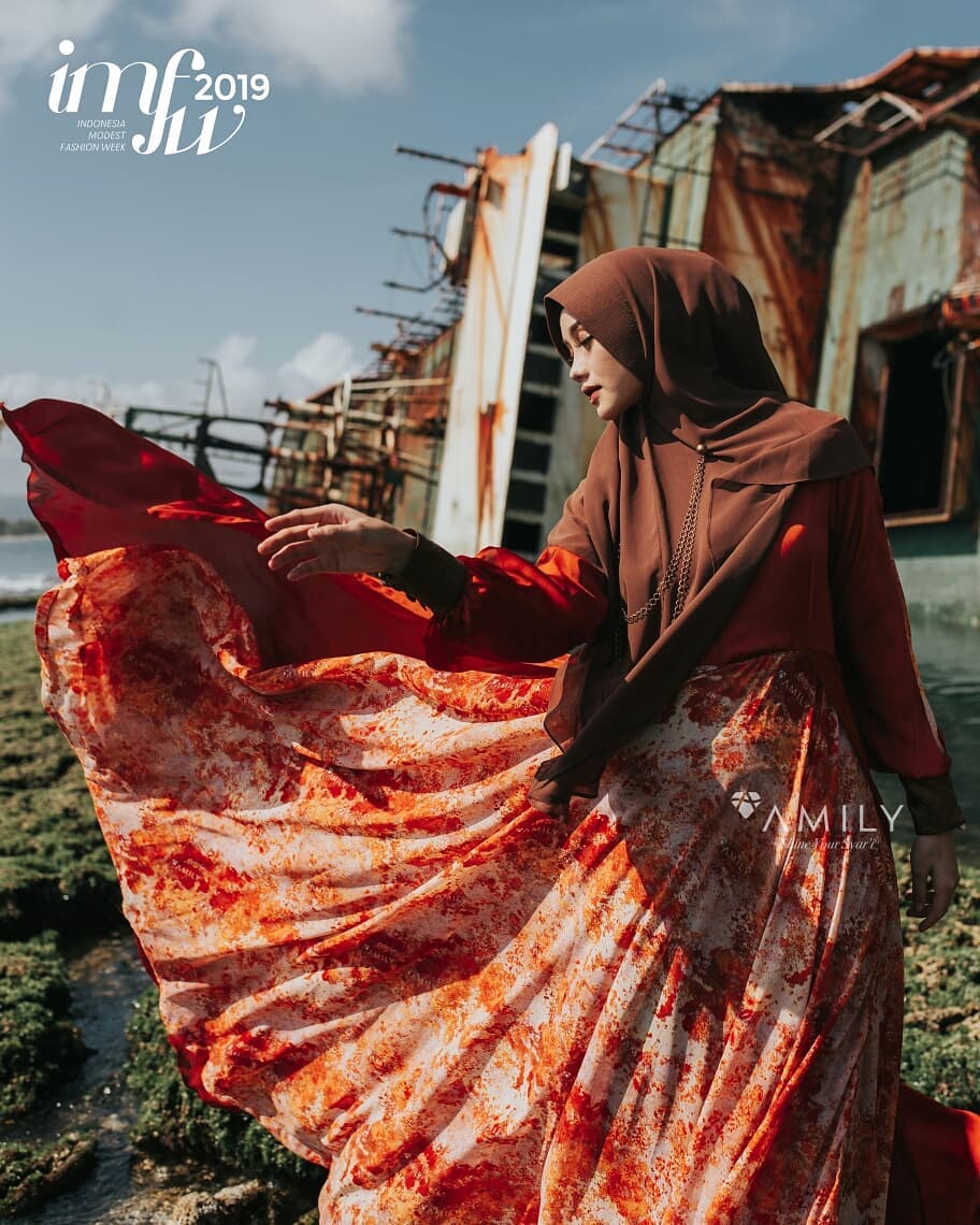Motif Supporting Indonesia Modest Fashion Week 2019 by Amily Hijab